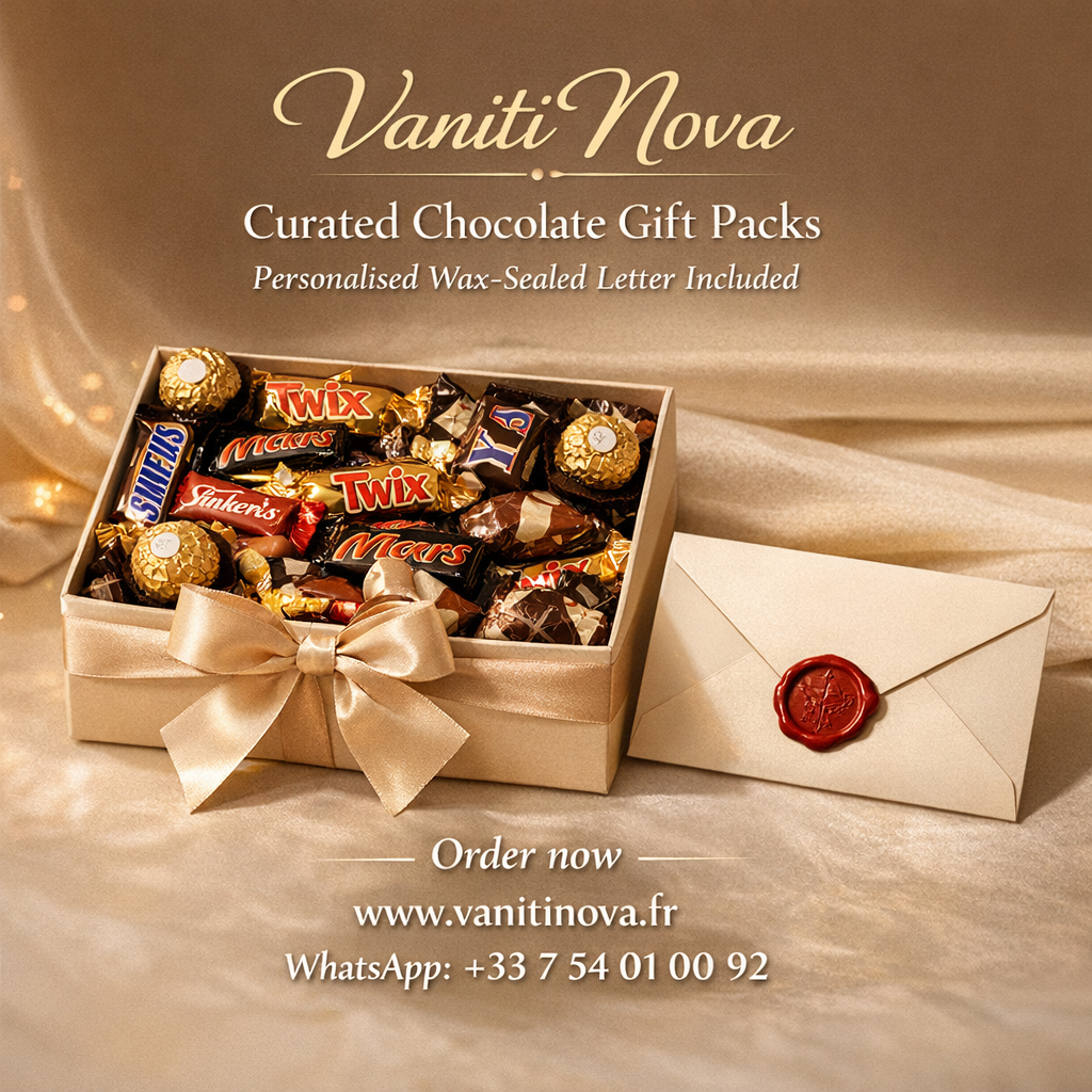 3. Coffret Célébration de VanitiNova – Cadeau Chocolat de Luxe
