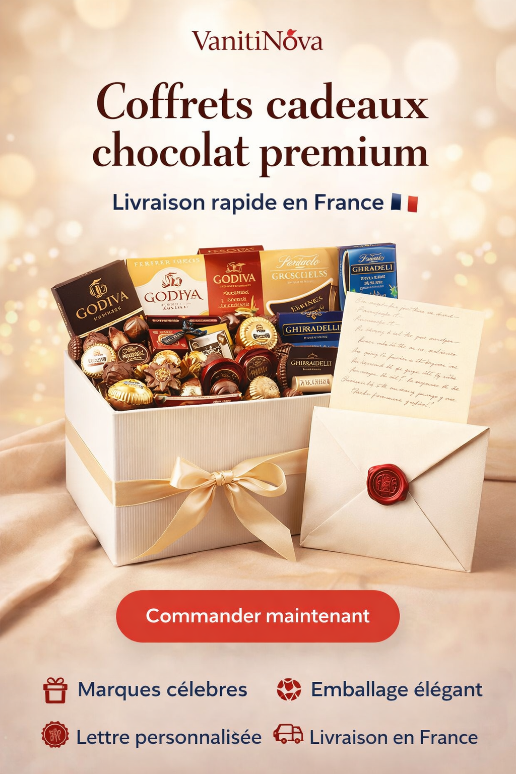3. Coffret Célébration de VanitiNova – Cadeau Chocolat de Luxe